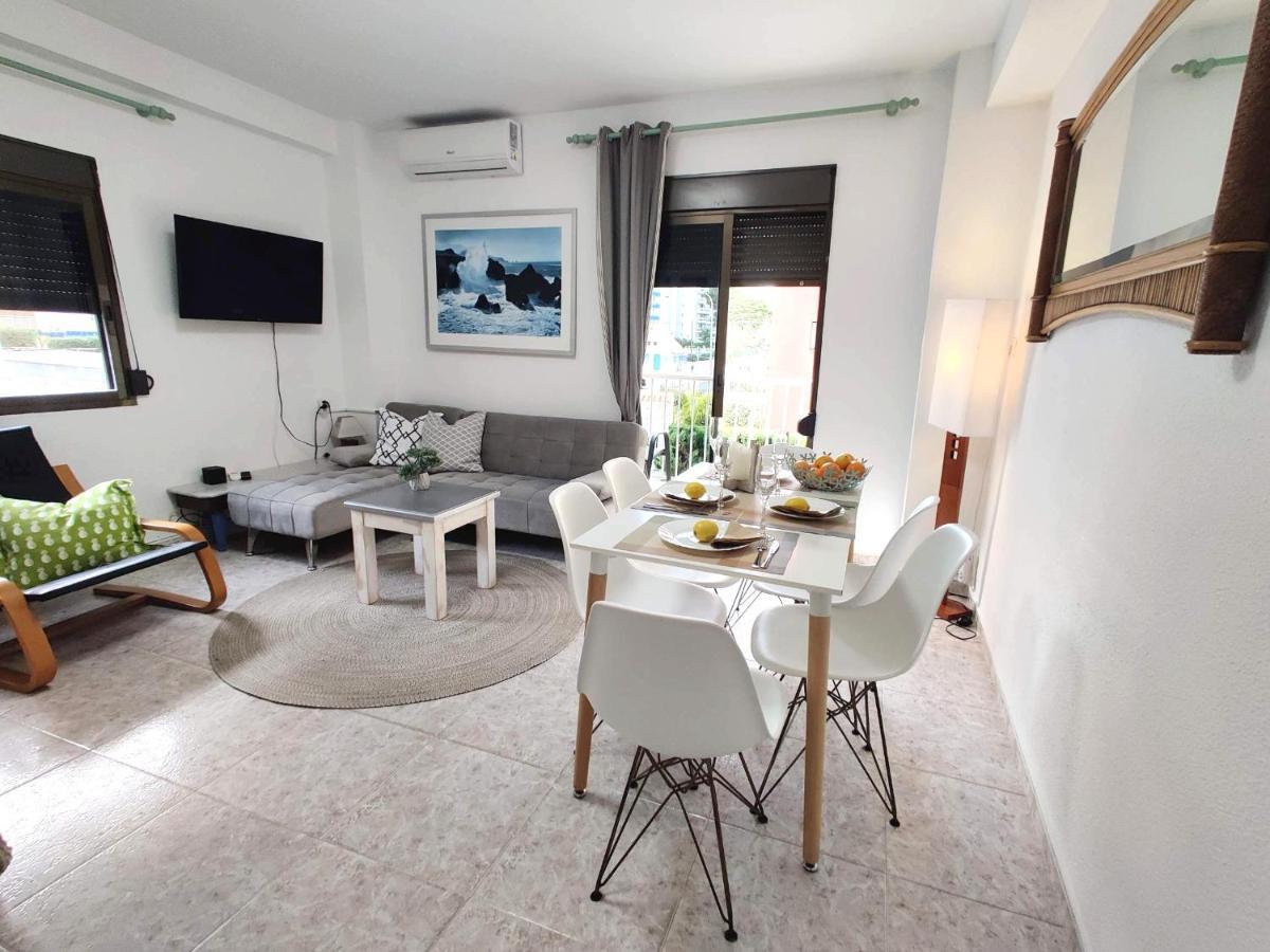 Apartament 100 M De Playa De Gandia 3 -4 Personas Parking Ascensor Exterior foto