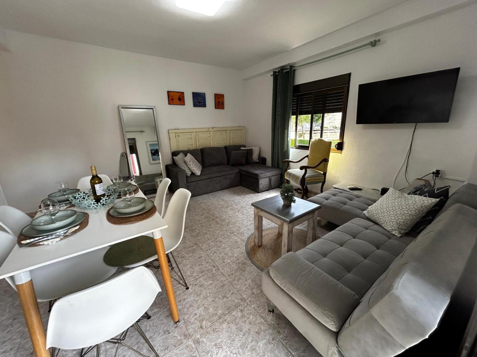 Apartament 100 M De Playa De Gandia 3 -4 Personas Parking Ascensor Exterior foto