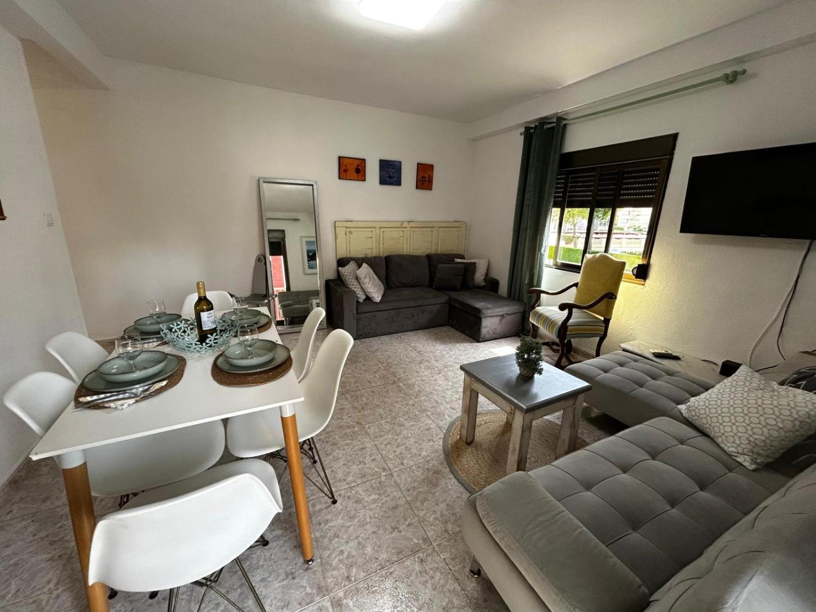 Apartament 100 M De Playa De Gandia 3 -4 Personas Parking Ascensor Exterior foto