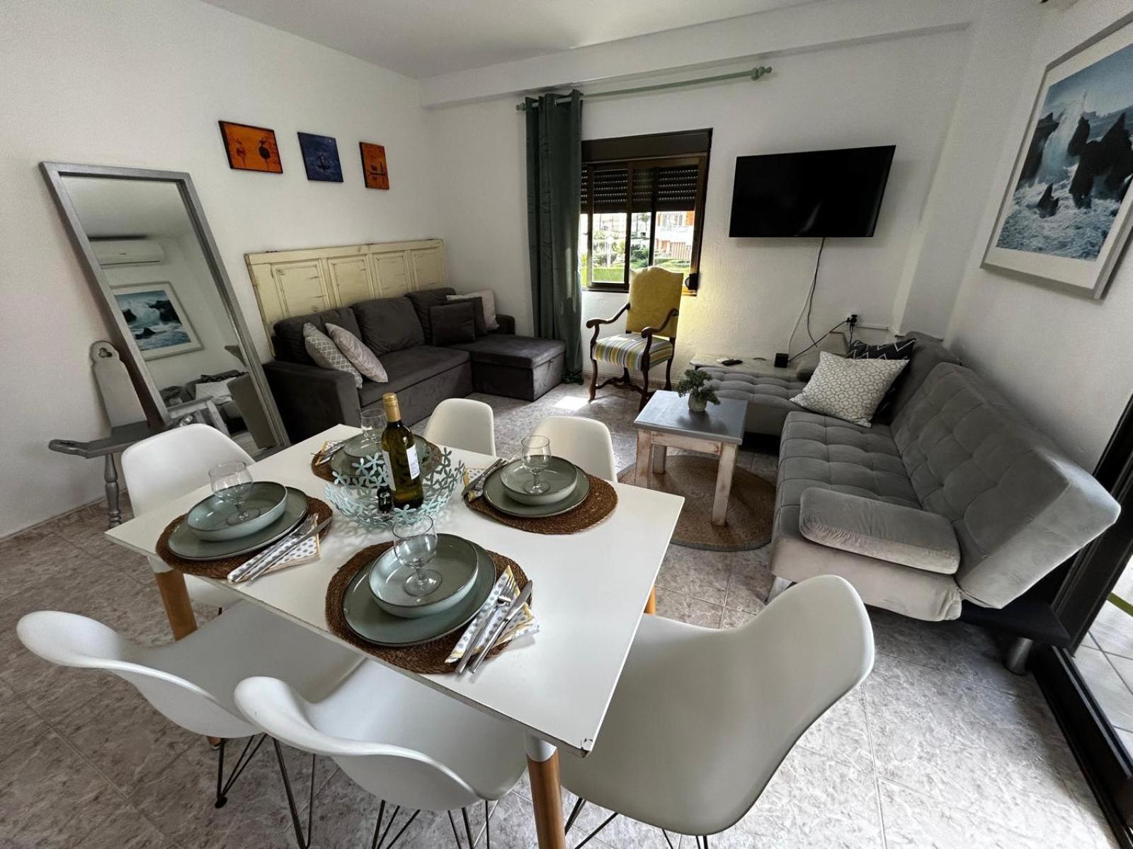 Apartament 100 M De Playa De Gandia 3 -4 Personas Parking Ascensor Exterior foto